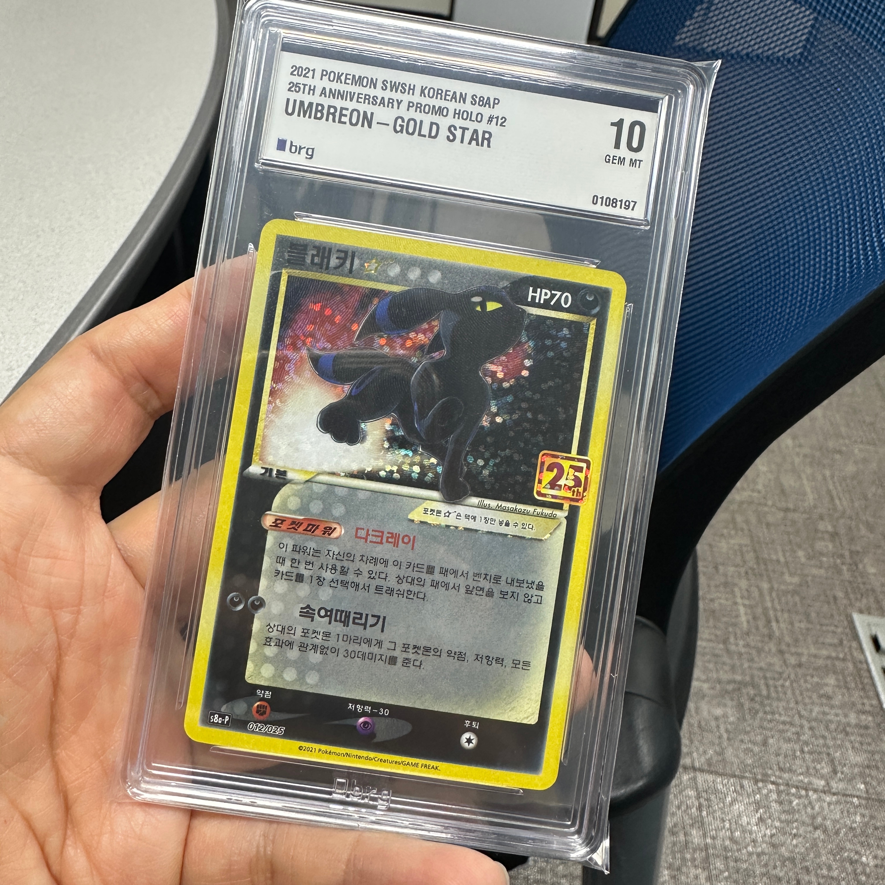 Pokemon TCG Umbreon 25th Anniversary Collection (Korean Ver.) 착용 스타일