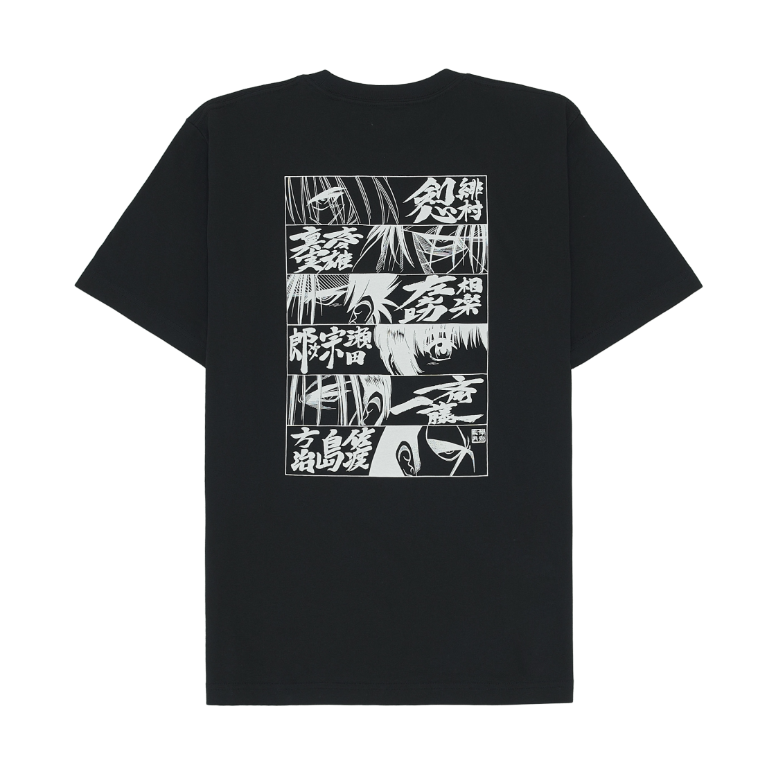 유니클로 UT 슈에이샤 창립 100주년 바람의 검심 티셔츠 블랙(Uniqlo UT Shueisha 100th Anniversary Rurouni Kenshin T-Shirt Black) - 2