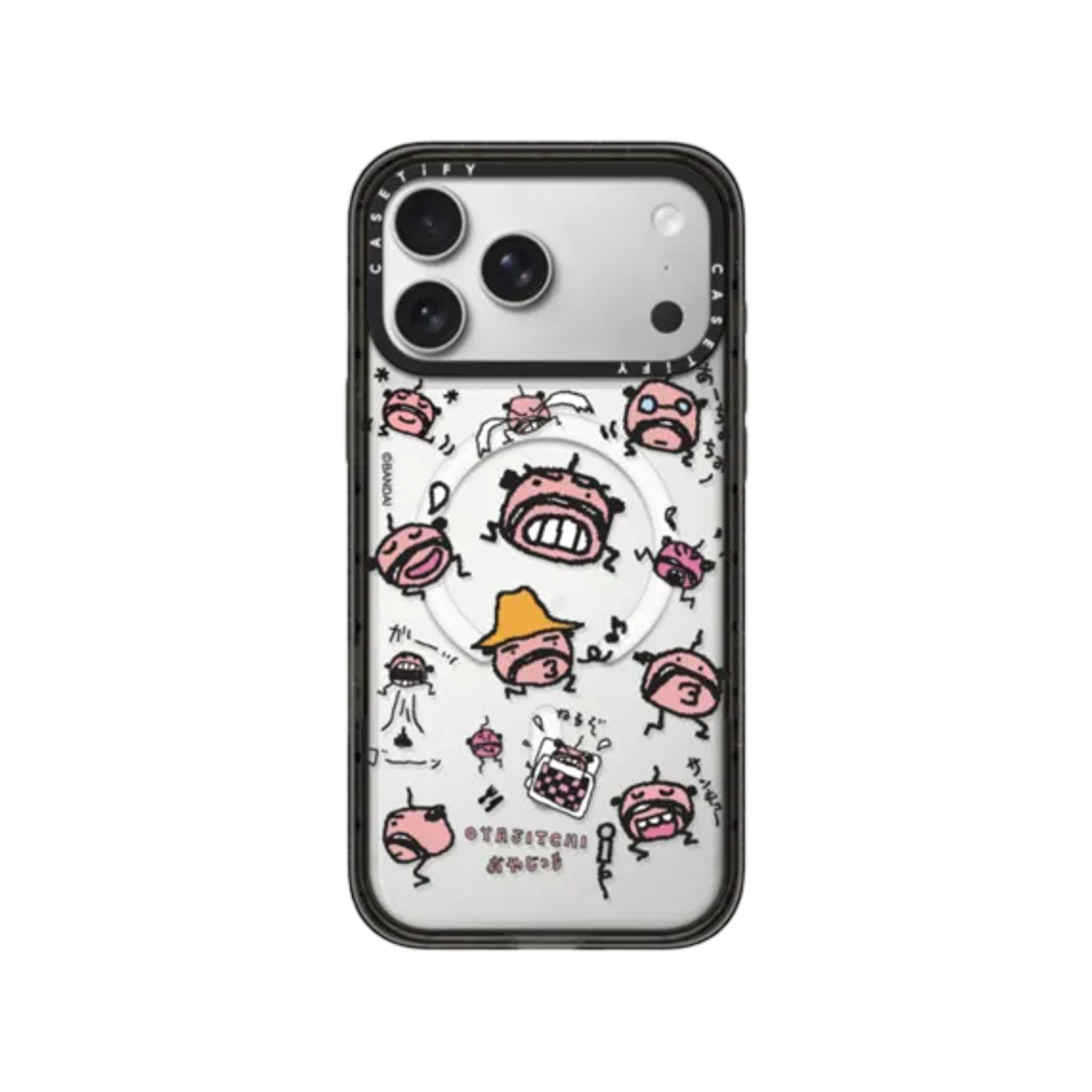 케이스티파이 x 다마고치 오야지치 메들리 패턴 임팩트 맥세이프 케이스(Casetify x Tamagotchi Oyajitchi Medley Pattern Impact Magsafe Case) - 1