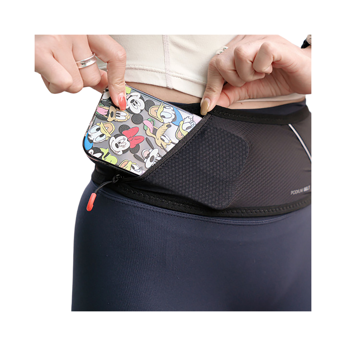 알엔알엔 포디움벨트 블랙 L(rnrn PODIUM Belt Black L) - 2