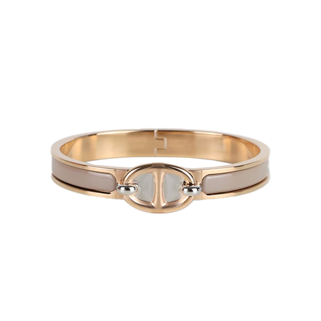 IT593BL8WOFG Hermes Mini Click Chaine Bracelet H209000FO19PM