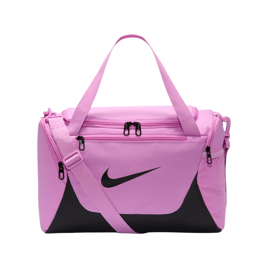 IB4398-503 Nike Brasilia Training Extra Small Duffle Bag 24L Light Magenta Black