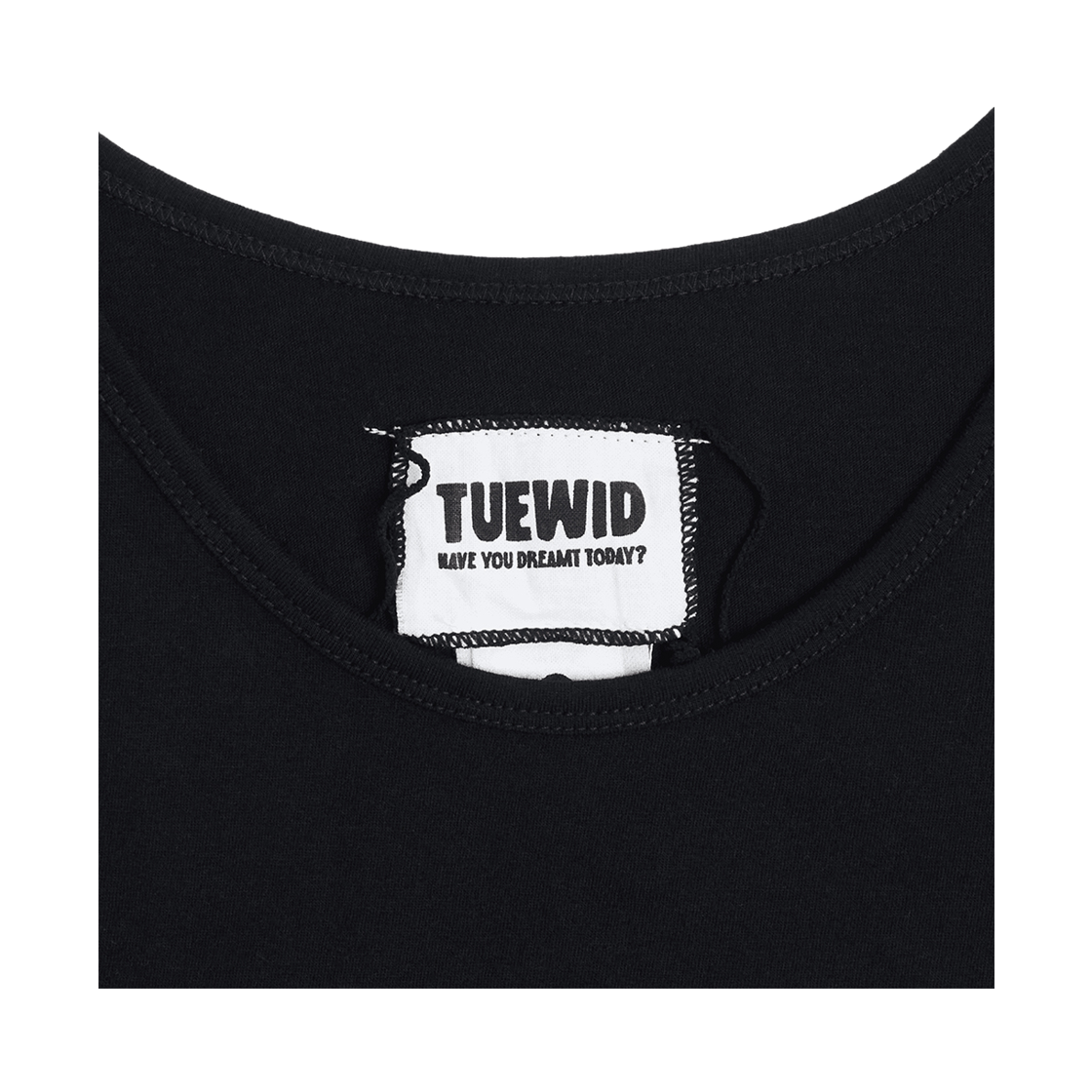 투위드 이니셜 슬리브리스 위시(Tuewid Initial Scoop Neck Sleeveless Top ‘W For Wish’) - 5