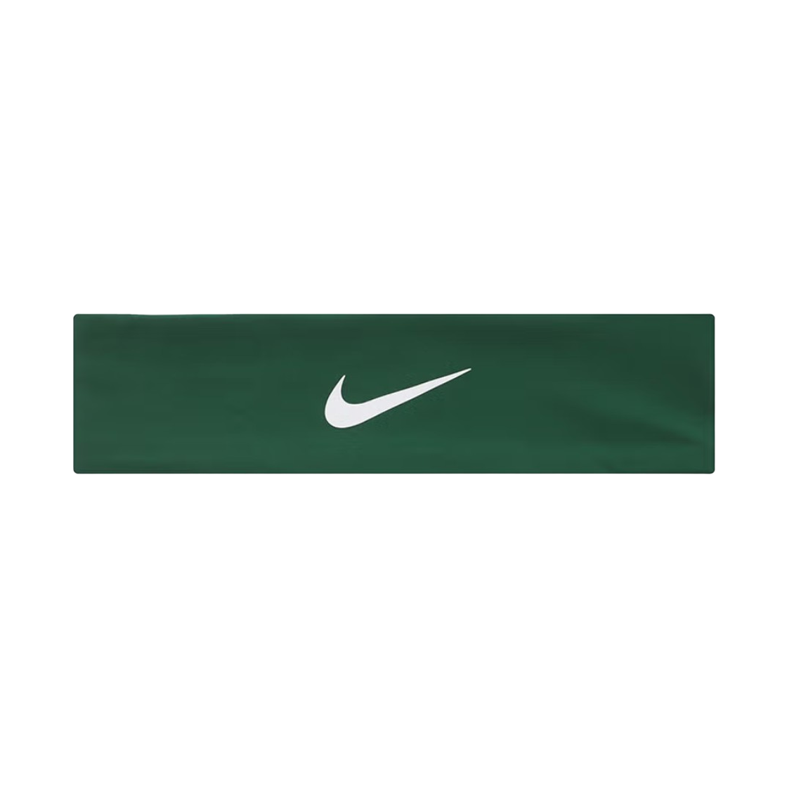 IB0351-308 Nike Dri-Fit Fury Classic Headband Gorge Green White