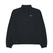(W) Nike One Dri-Fit Woven Jacket Black White (IB8984-010)