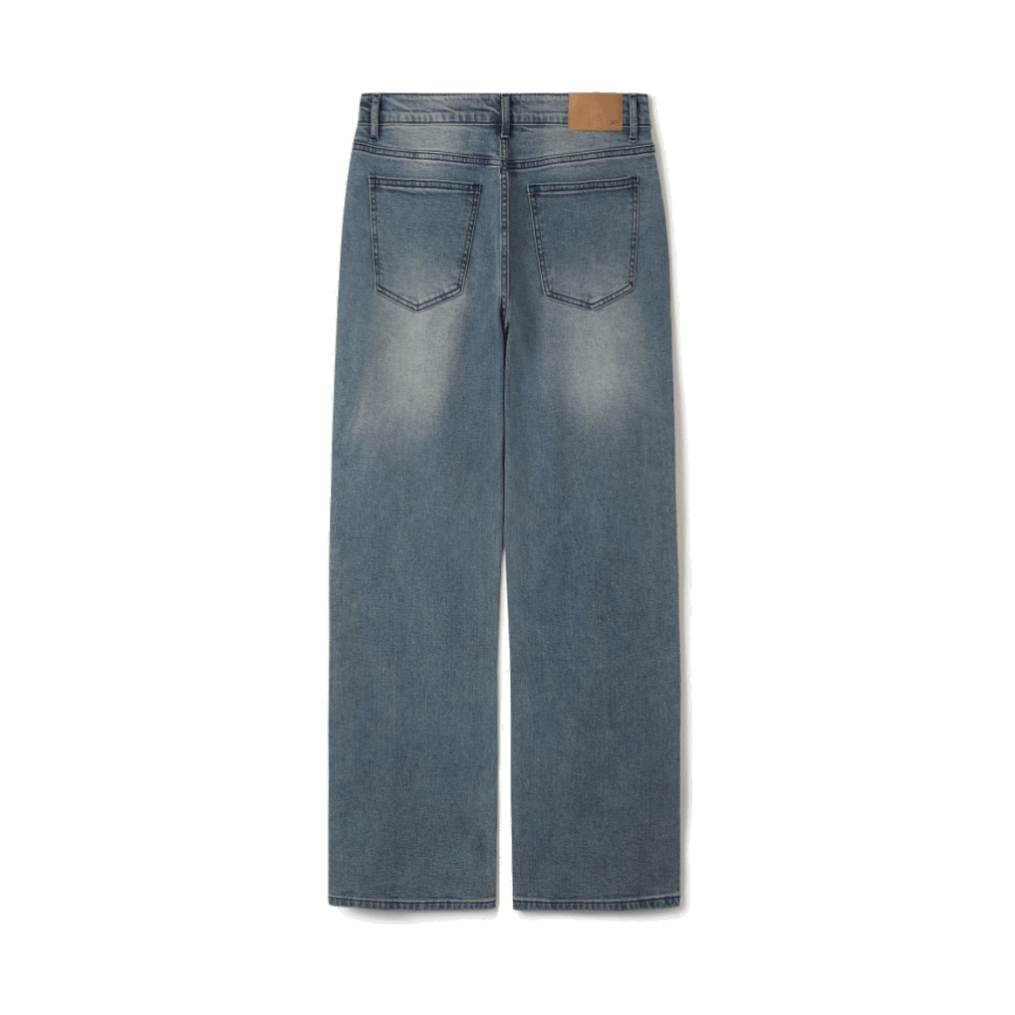 24/7 시리즈 세미 와이드 스트레이트 데님 인디고(24/7 series Semi-Wide Straight Denim Indigo) - 2
