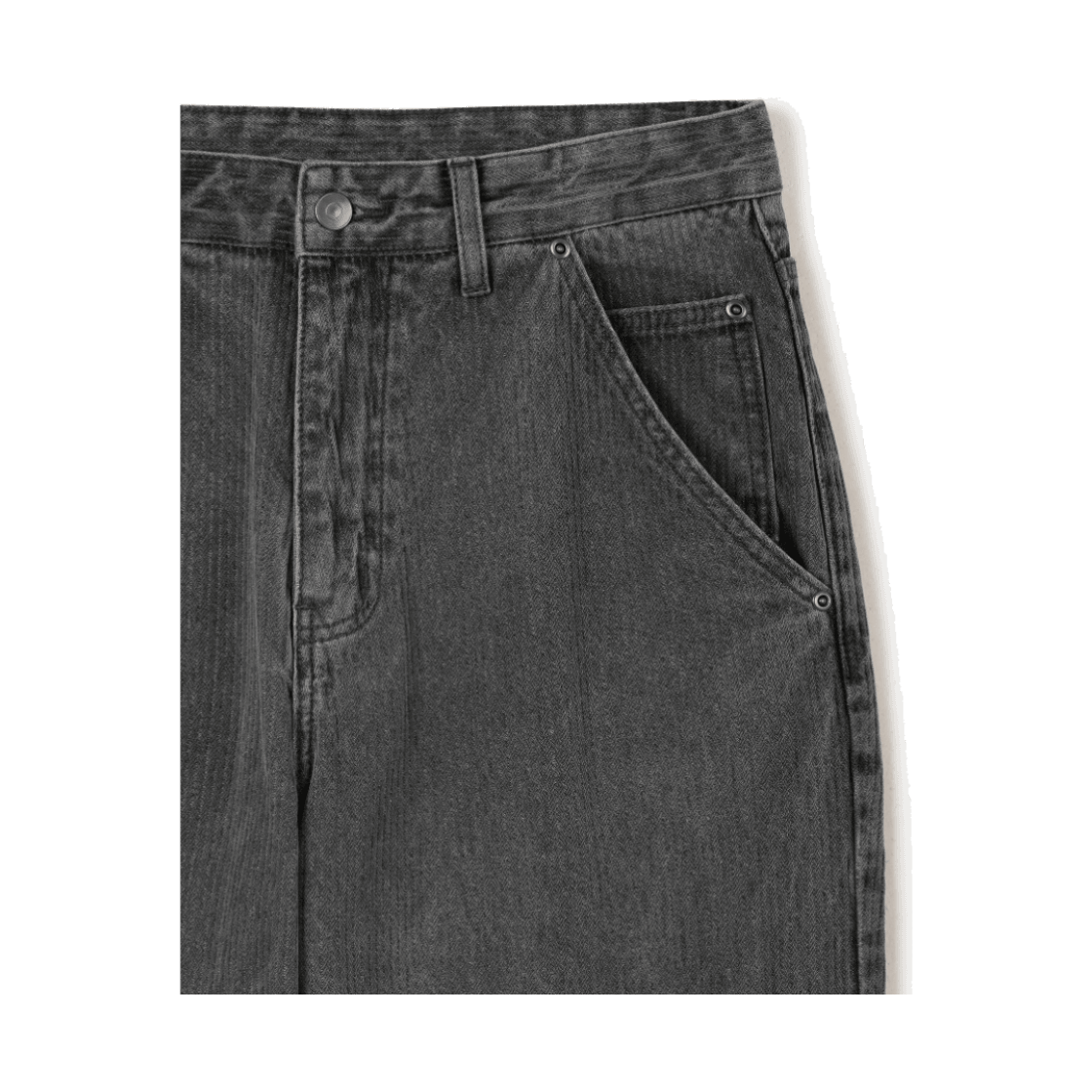 24/7 시리즈 체인드 웨일 데님 그레이(24/7 series Chained Wale Denim Gray) - 4