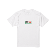 ITSMYHUMOR Square Logo Tee White