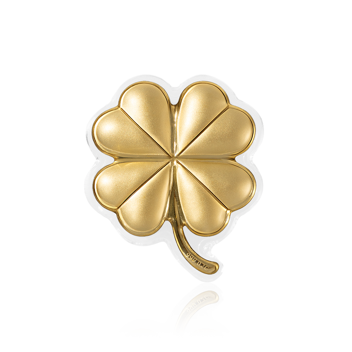국제표준금거래소 행운 클로버 골드바 0.2g(International Standard Gold -Lucky Clover Gold Bar 0.2g)