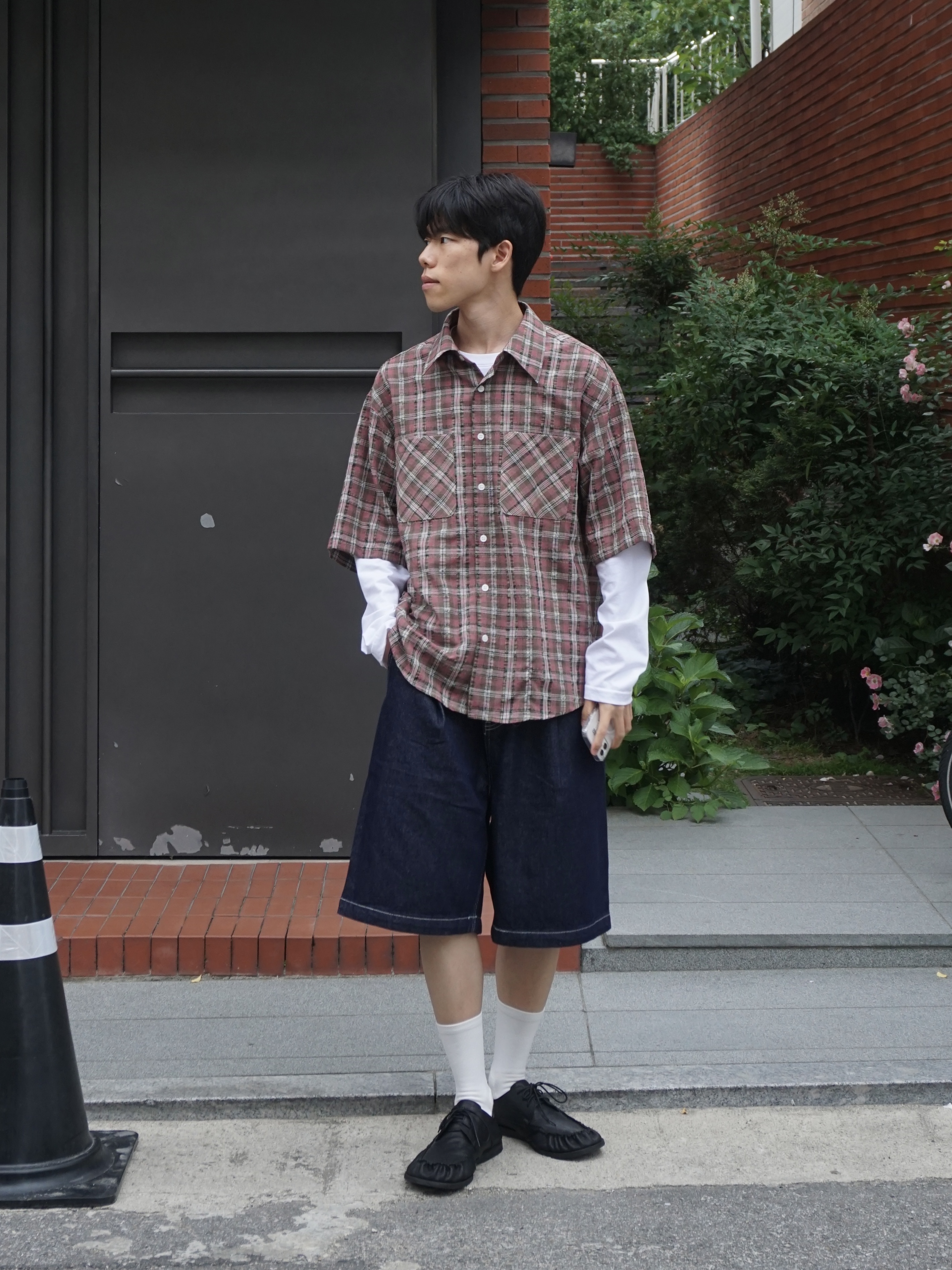 mono_ess BILBAO Black 착용 스타일 - 2