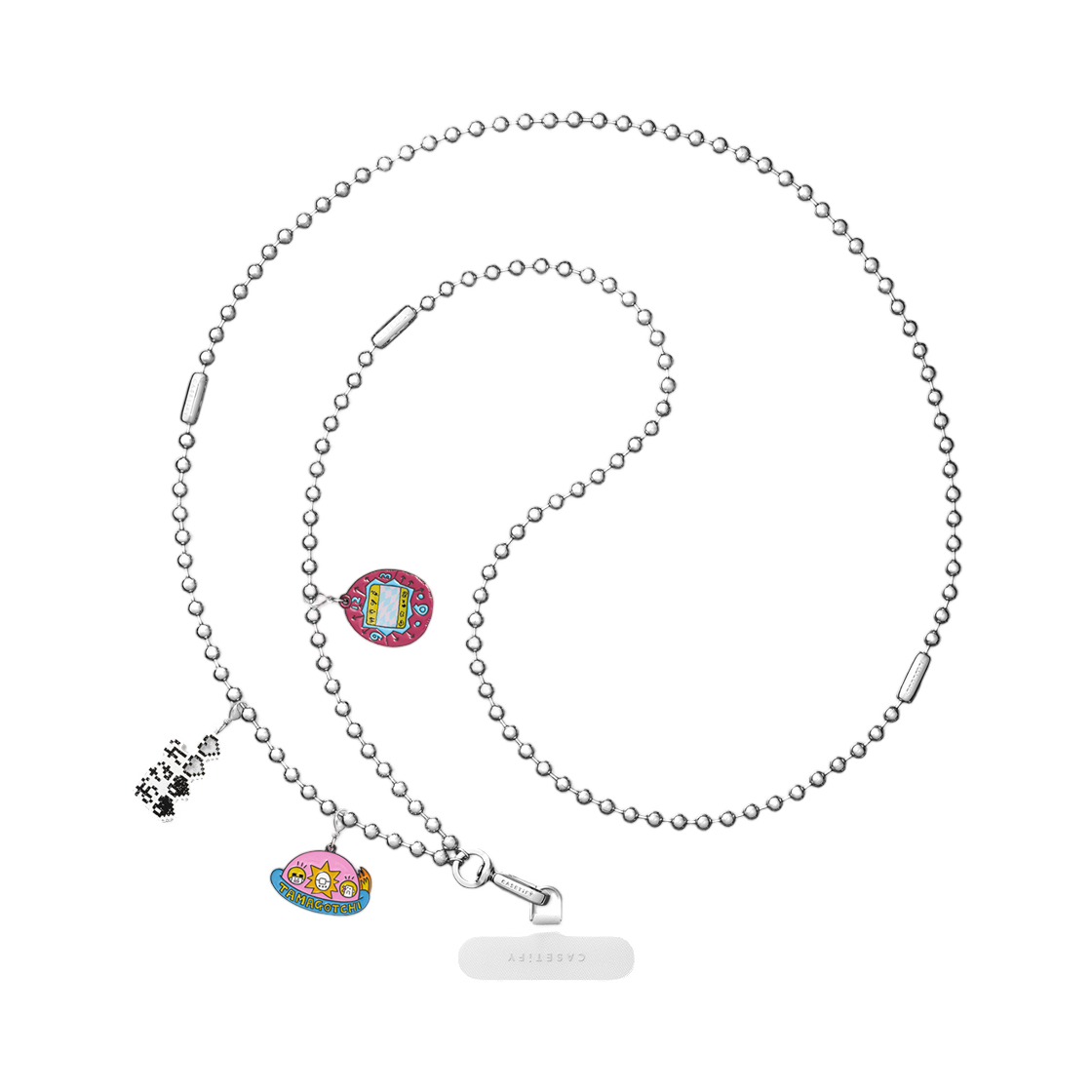 케이스티파이 x 다마고치 쓰리웨이 크로스바디 참(Casetify x Tamagotchi 3Way Crossbody Charm)