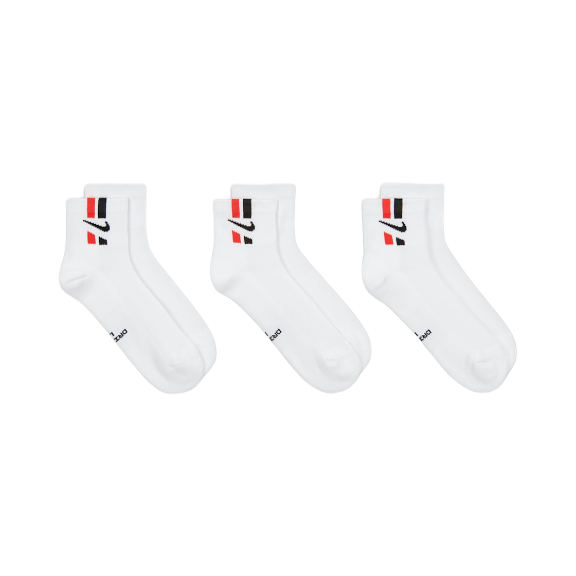 나이키 에브리데이 엘리베이티드 앵클 삭스 멀티컬러 (3개입/국내 정식 발매 제품)(Nike Everyday Elevated Ankle Socks Multicolor (3 Pack/Korean Ver.)) - 2