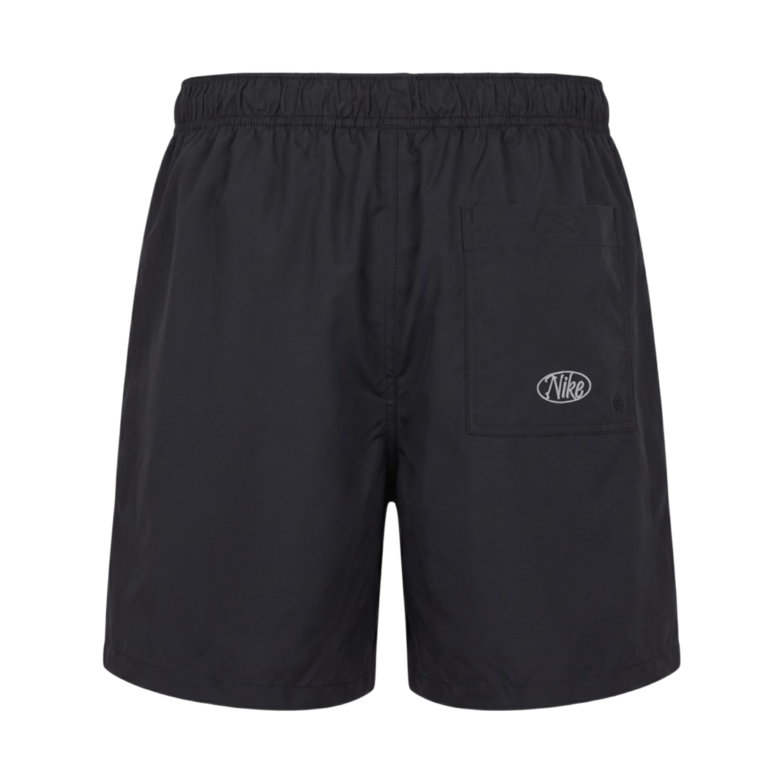 나이키 클럽 우븐 플로우 쇼츠 블랙 퓨어 플래티넘 - 아시아(Nike Club Woven Flow Shorts Black Pure Platinum - Asia) - 2