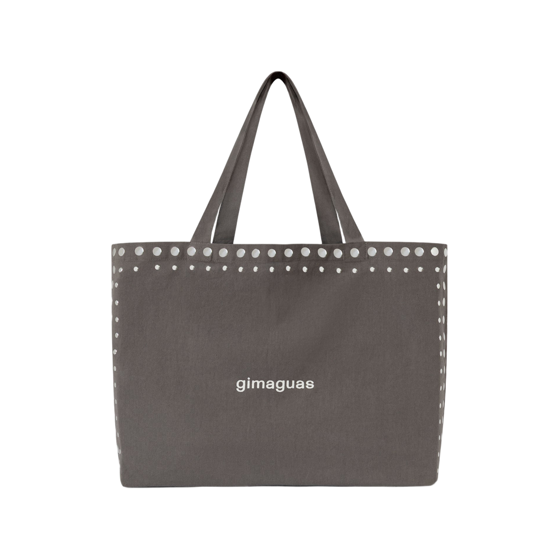 기마구아스 스터드 토트백 그레이(Gimaguas Stud Tote Bag Grey)