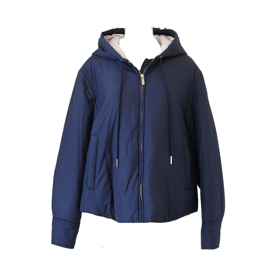 IT7MME7GJS8N Thom Browne Ultra-Light Tech Down Hooded Jacket FBD060X F0241 415
