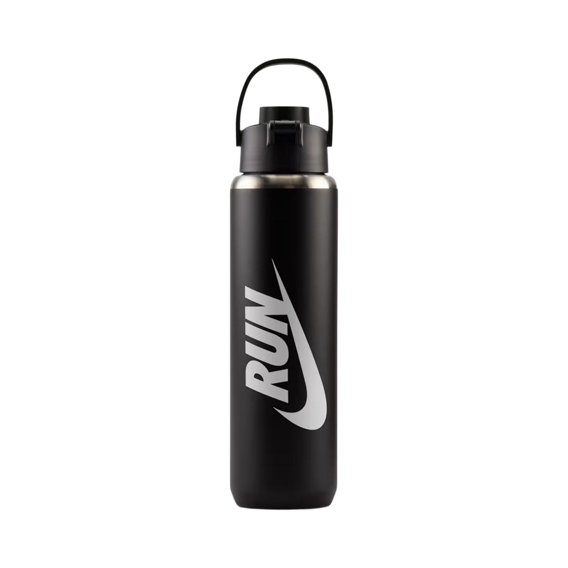 나이키 리차지 스테인리스 스틸 처그 보틀 710ml 블랙 화이트(Nike Recharge Stainless Steel Chug Bottle 710ml Black White) - 2