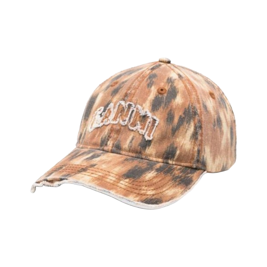 가니 로고 자수 볼캡 아르간 오일(Ganni Logo Embroidered Ball Cap Argan Oil) - 1