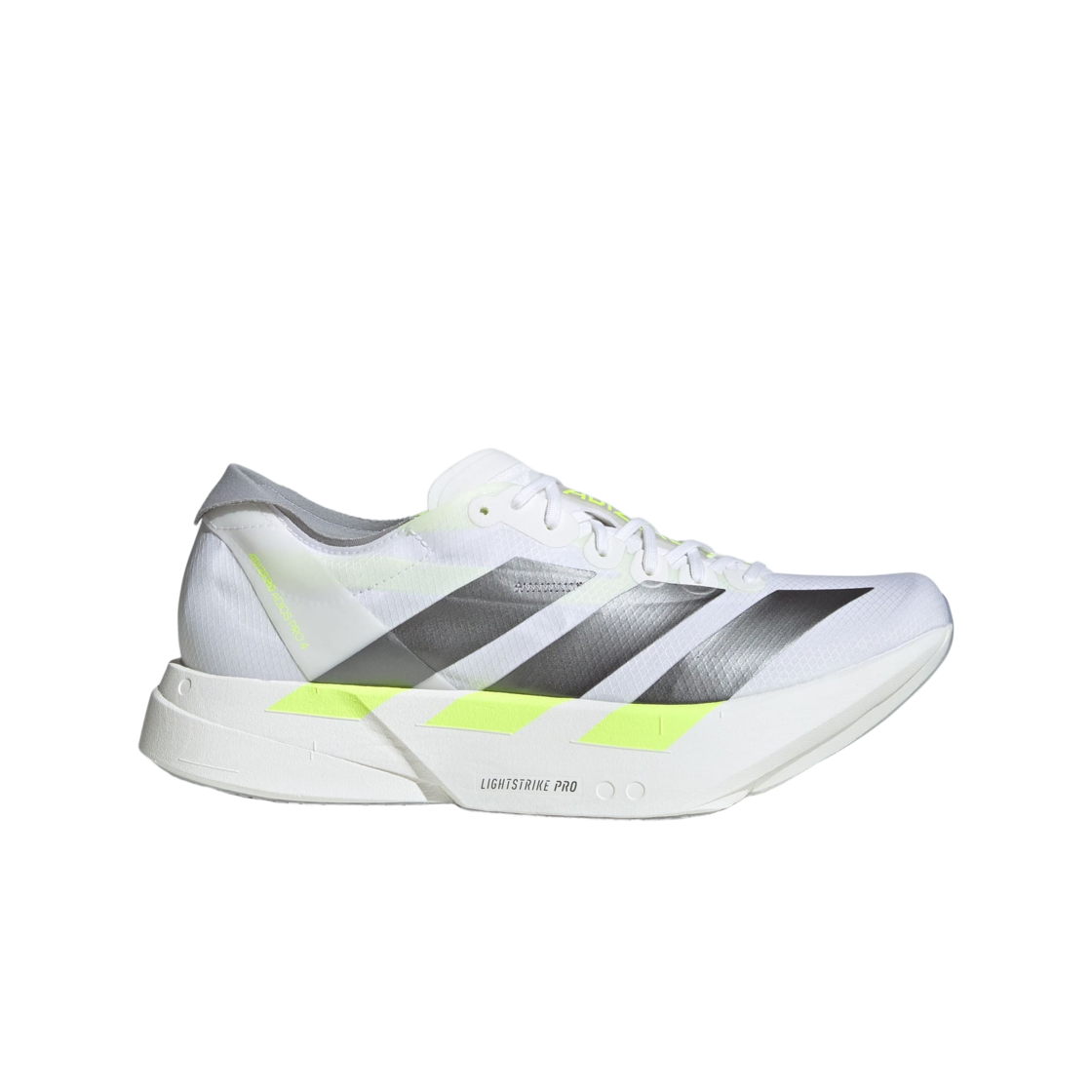 KJ7036 Adidas Adizero Adios Pro 4 Cloud White Iron Metallic