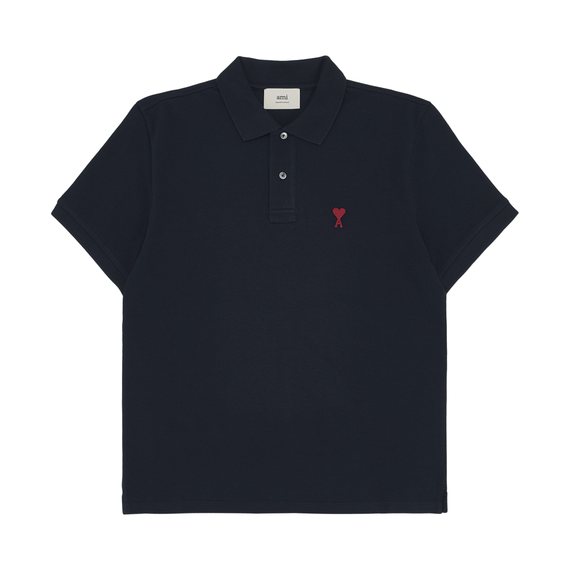 아미 스몰 하트 로고 폴로 셔츠 나이트 블루(AMI de Coeur Polo Shirt Night Blue)