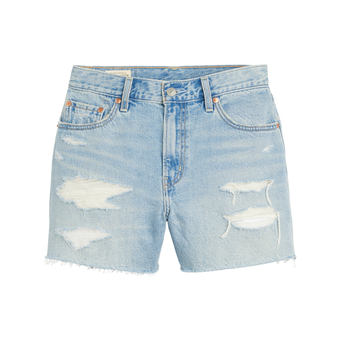 리바이스 립케이지 쇼츠 미디엄 인디고(Levi's Ribcage Short Midium Indigo)