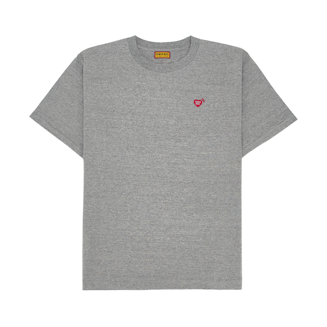 휴먼 메이드 하트 로고 티셔츠 그레이(Human Made Heart Logo T-Shirt Gray)