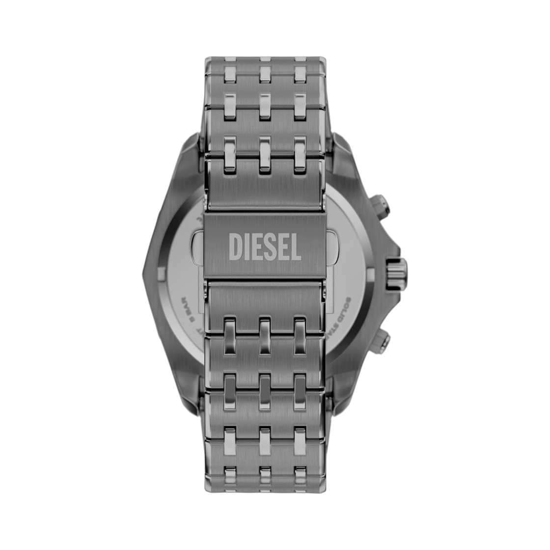 디젤 Dz4708 스팅어 건메탈 쿼츠 46mm 스테인리스 스틸 그레이(Diesel Dz4708 Stinger Gunmetal Quartz 46mm Stainless Steel Gray) - 2