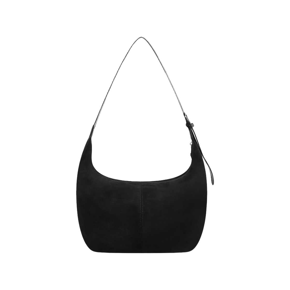 코이리스 네이프 스웨이드 숄더백 블랙(Coiris Naif Suede Shoulder Bag Black) - 2