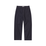 CHOWOO Low Rise Fit Cationic Regular Pants Washed Navy