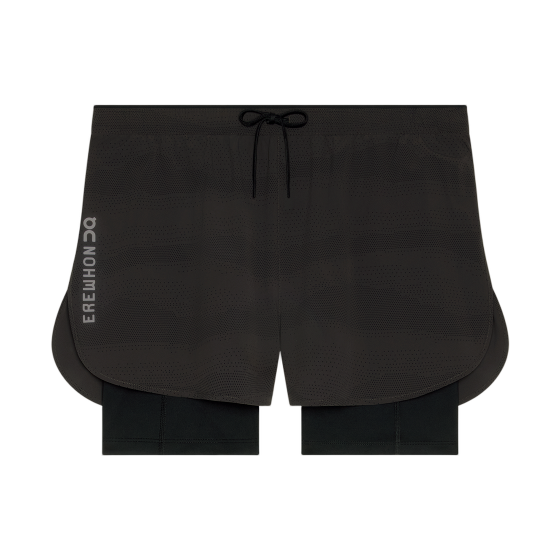 온 러닝 2-in-1 쇼츠 에레혼 에스프레소 블랙(On Running 2-in-1 Shorts Erewhon Espresso Black)