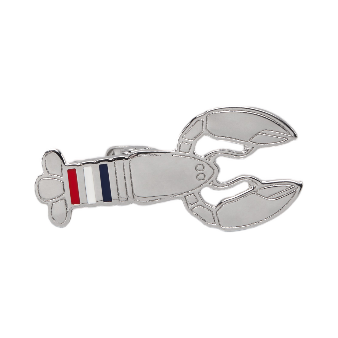 톰브라운 스털링 실버 랍스터 타이 바 실버(Thom Browne Sterling Silver Lobster Tie Bar Silver)