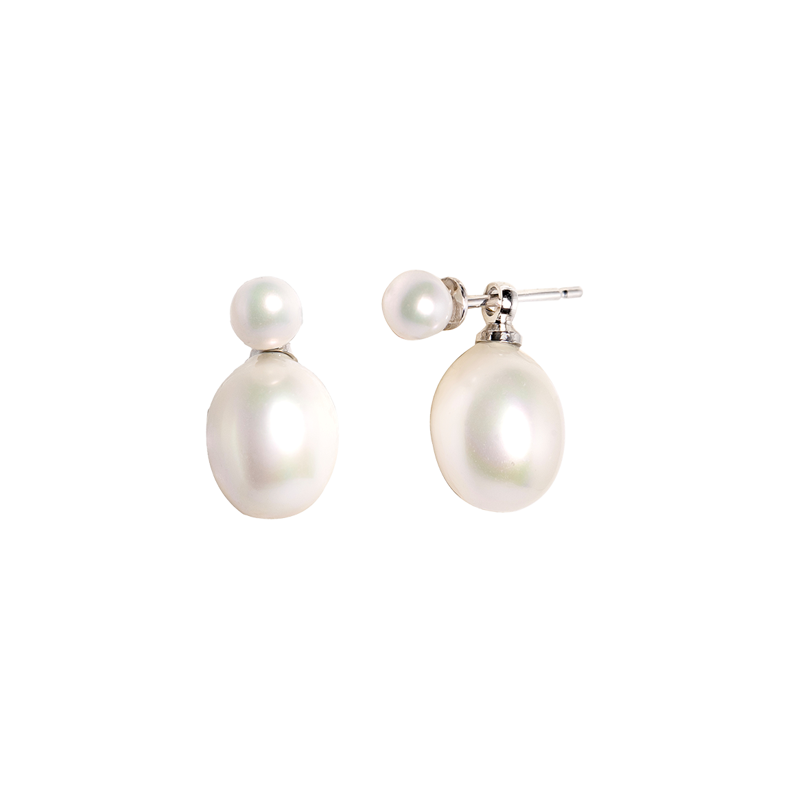 러브미몬스터 에그 펄 드롭 귀걸이 화이트(lovememonster Egg Pearl Drops Earrings WHITE) - 1