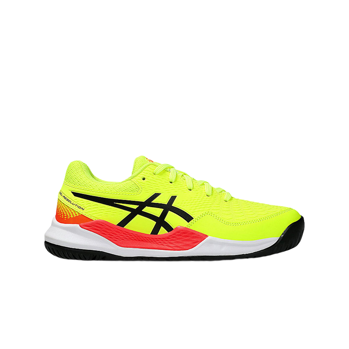 1044A067-750 (GS) Asics Gel-Resolution 9 Safety Yellow Black
