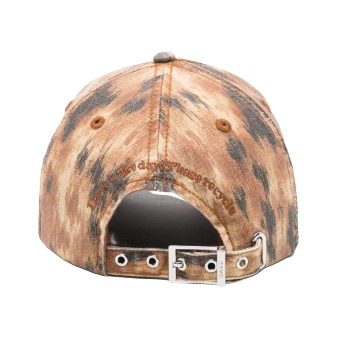 가니 로고 자수 볼캡 아르간 오일(Ganni Logo Embroidered Ball Cap Argan Oil) - 2