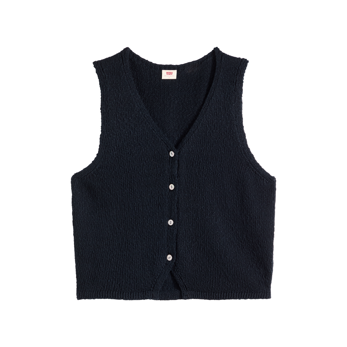 리바이스 헬렌 미니 부클 베스트 블랙(Levi's Helen Mini Boucle Vest Black)