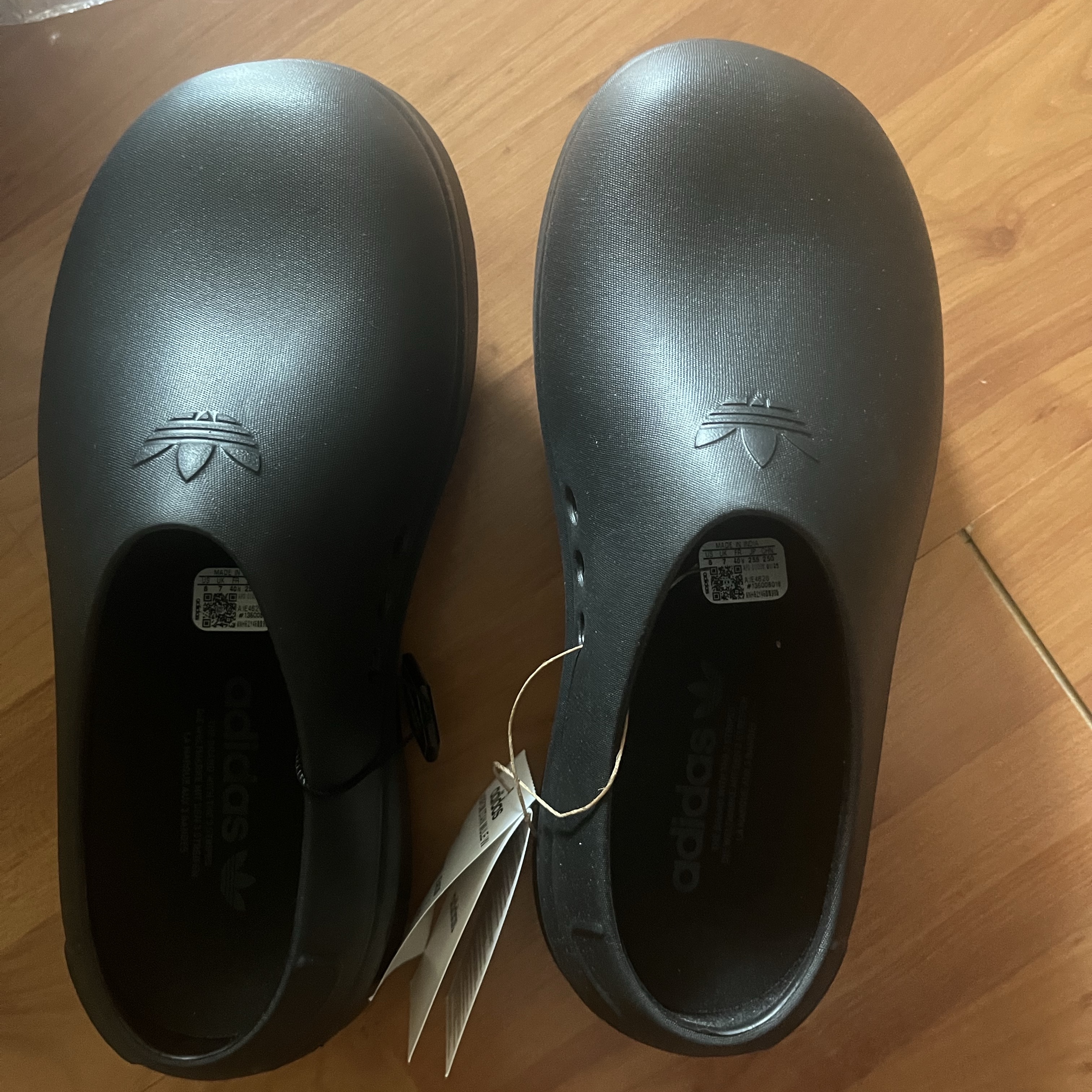 (W) Adidas Adifom Stan Smith Mule Core Black 착용 스타일