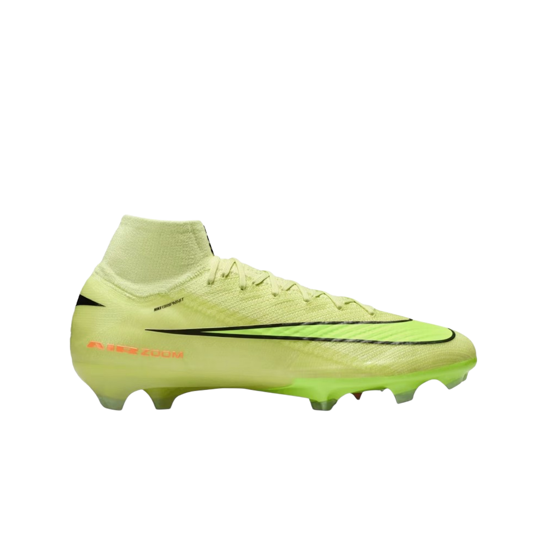 FQ1454-302 Nike Zoom Mercurial Superfly 10 Elite FG Limelight Hyper Crimson
