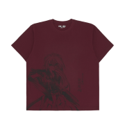 Uniqlo UT Shueisha 100th Anniversary Rurouni Kenshin T-Shirt Wine