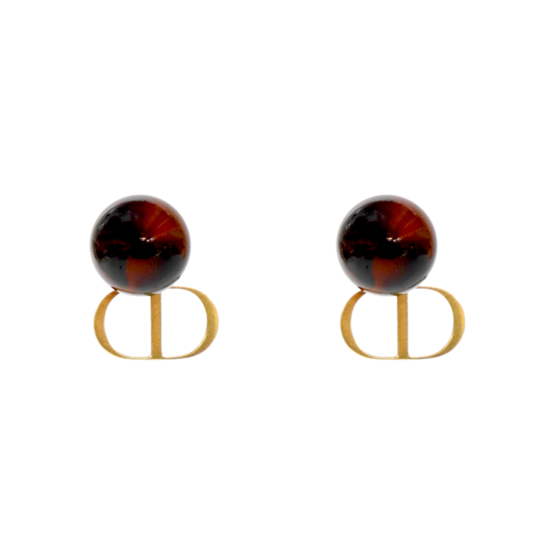 ITBHONR5N9J8 Dior Tribal Pearl Earrings C-B59891