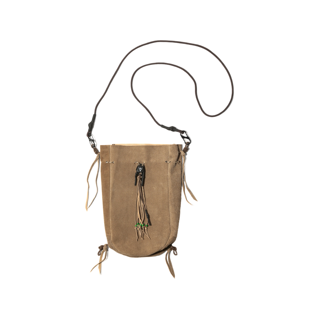 사우스2 웨스트8 x B:투게더 킨차쿠 레더 베이지(South2 West8 x B:Together Kinchaku Leather Beige)