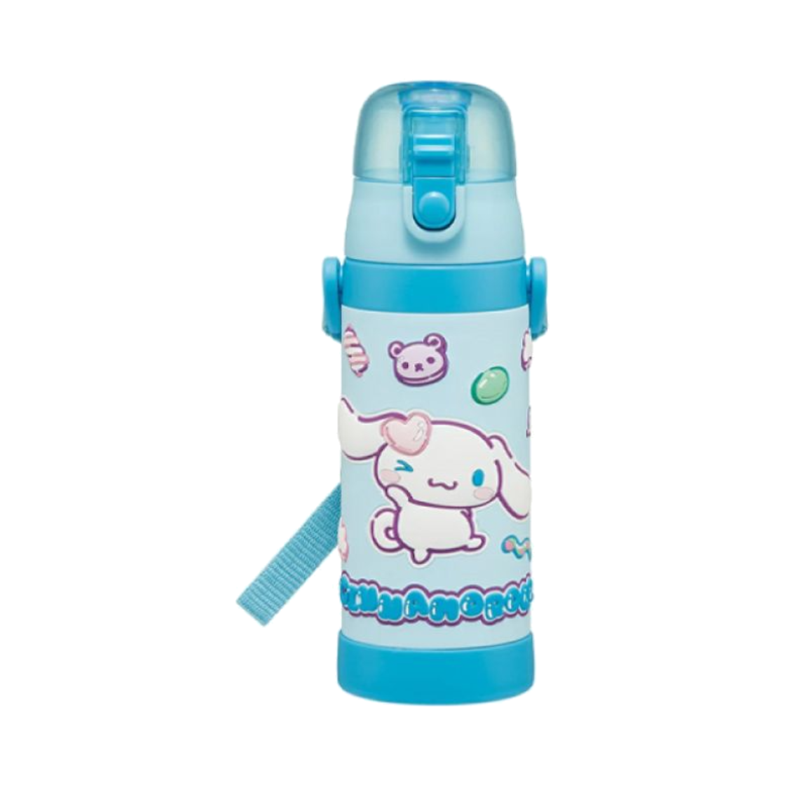 스케이터 시나모롤 마슈구미 3D 원터치 스테인레스 보틀 480ML(Skater Cinnamoroll 3D One-Push Stainless Steel Bottle)