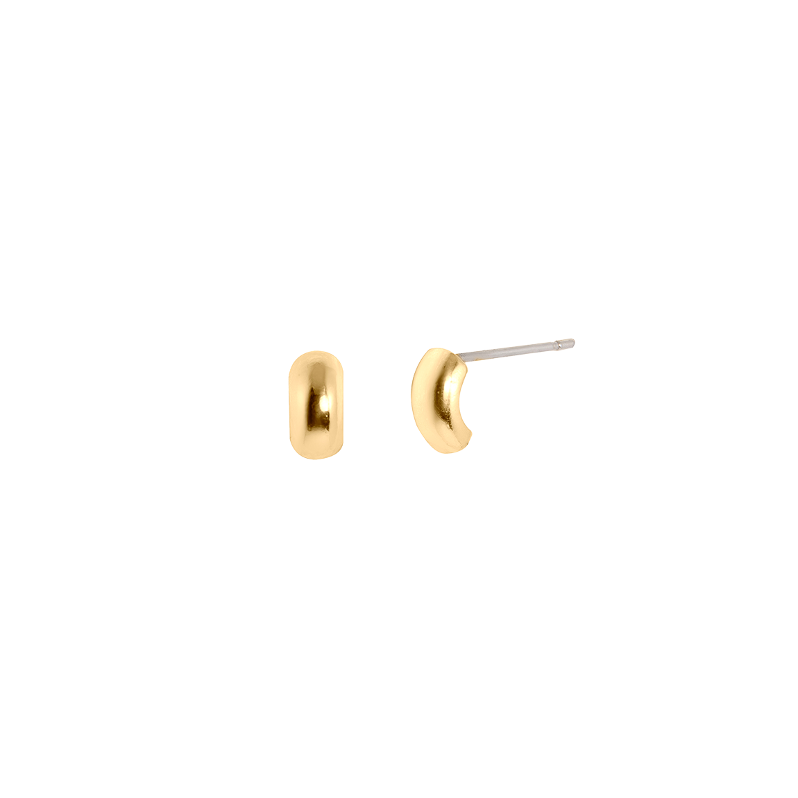러브미몬스터 타이니 튜브 귀걸이 골드(lovememonster Tini Tube Earrings GOLD) - 1