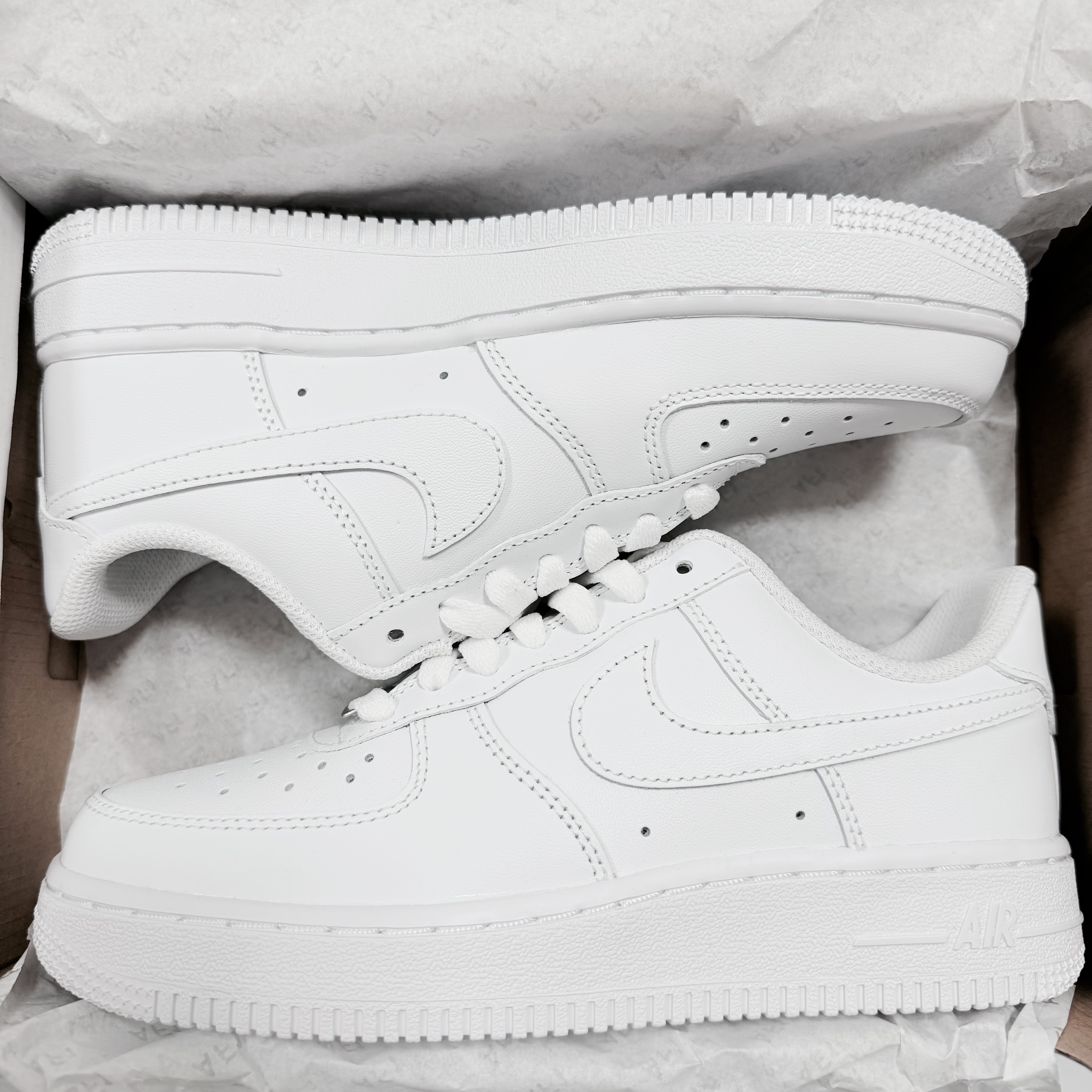 (W) Nike Air Force 1 '07 Low White 착용 스타일