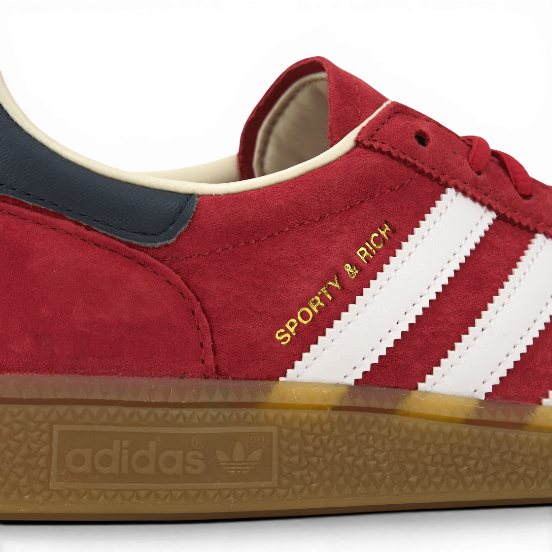 아디다스 x 스포티 앤 리치 스페지알 핸드볼 컬리지에이트 레드 나이트 인디고(Adidas x Sporty & Rich Spezial Handball Collegiate Red Night Indigo) - 8