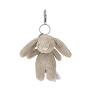 Jellycat Bashful Bunny Bag Charm Beige