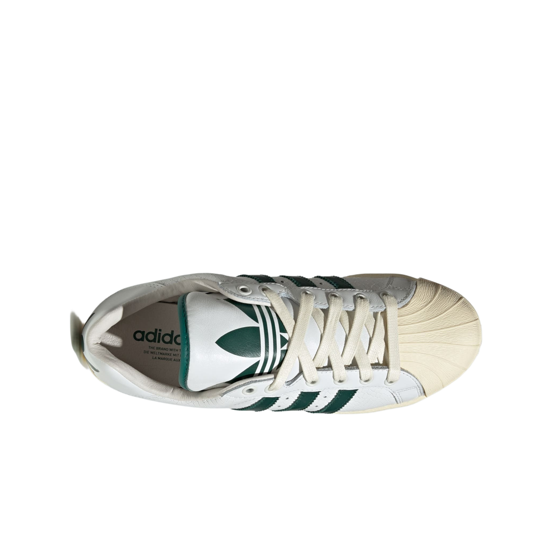 아디다스 울트라스타 메이드 인 독일 코어 화이트 컬리지에이트 그린(Adidas Ultrastar Made in Germany Core White Collegiate Green) - 2