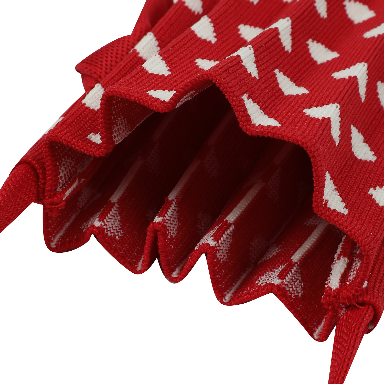 케이스위스 x 플리츠마마 우먼 폴카하트 나노백 레드(K-SWISS x PLEATSMAMA W Polka Heart Nano Bag Red) - 6