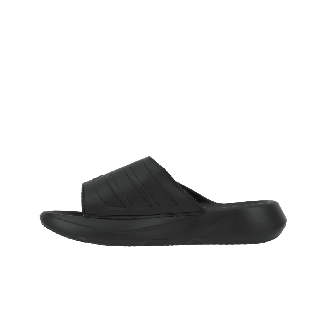 아디다스 라이트블레이즈 슬라이드 코어 블랙 클라우드 화이트(Adidas Lightblaze Slides Core Black Cloud White) - 3