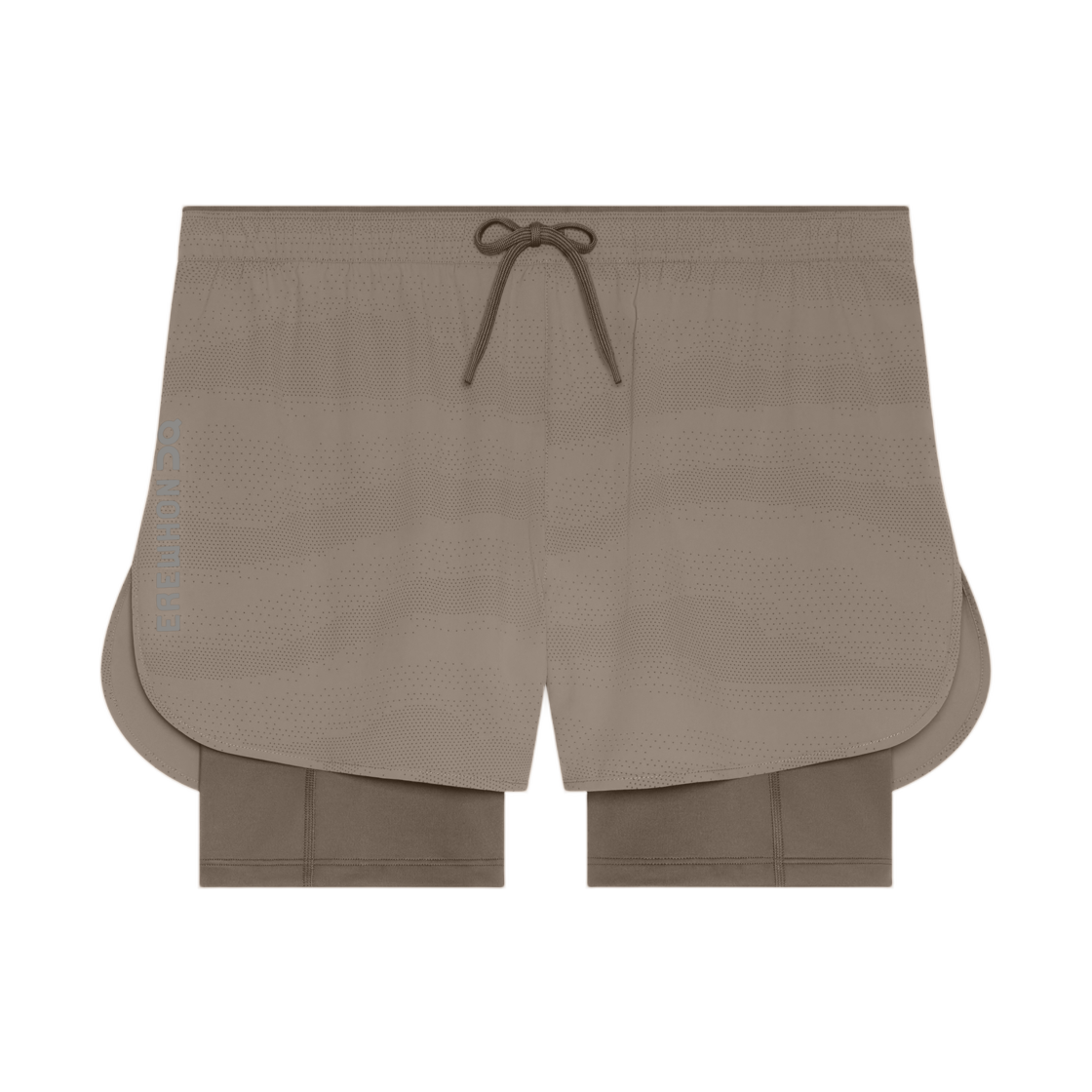 온 러닝 2-in-1 쇼츠 에레혼 신더 애쉬(On Running 2-in-1 Shorts Erewhon Cinder Ash)