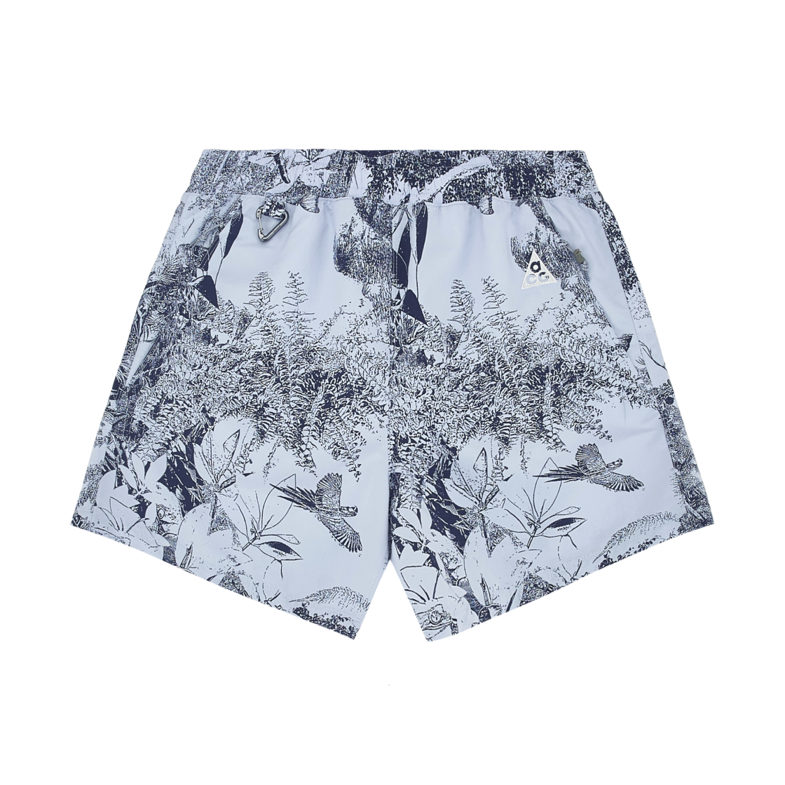 나이키 ACG 레저브와 고트 프린트 쇼츠 풋볼 그레이 썬더 블루 - 아시아(Nike ACG Reservoir Goat Print Shorts Football Grey Thunder Blue - Asia) - 1