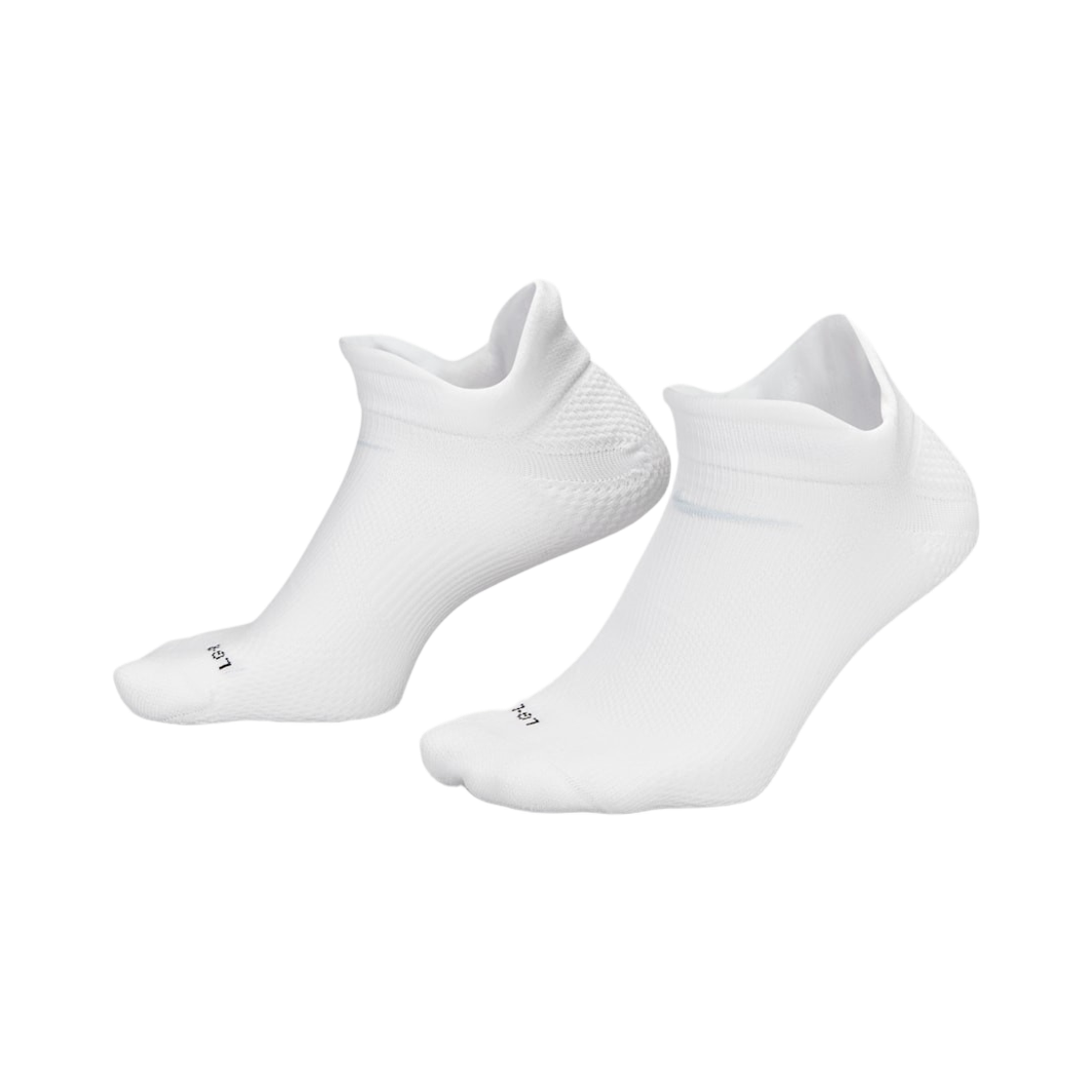 HV6931-100 Nike Running Lightweight No-Show Socks White Black (Korean Ver.)